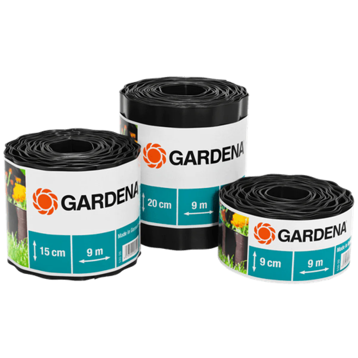 Лента за трева (разделител) GARDENA, кафяв, 15см - 9м 00532-20