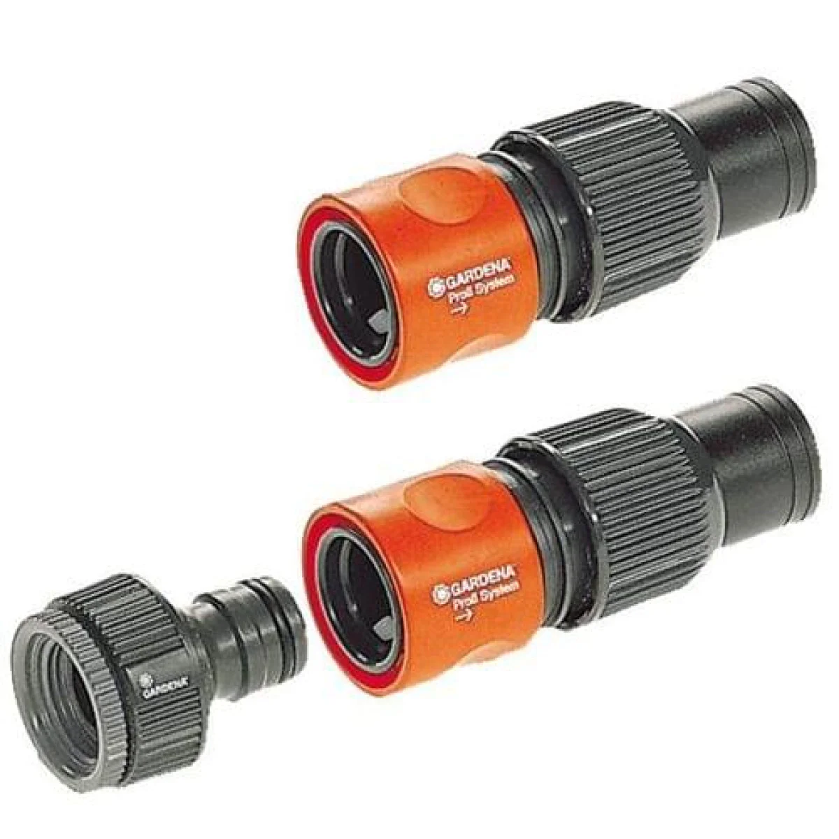 Комплект съединители за система Maxi Flow „Profi“, GARDENA 01505-23