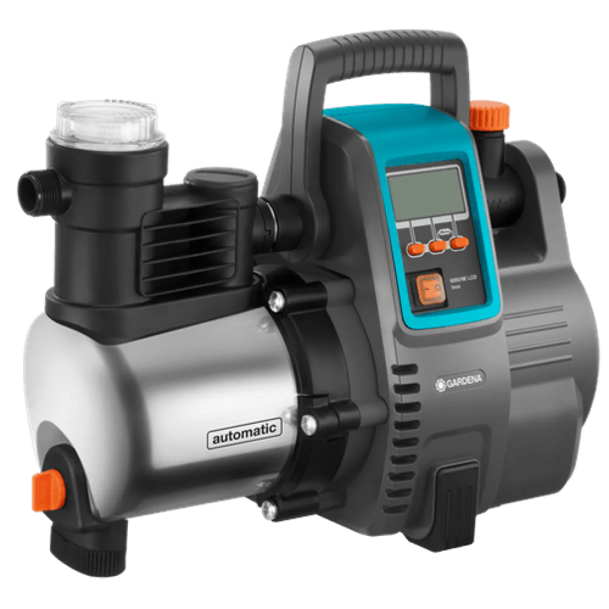 Автоматична помпа за дома и градината 6000/6 LCD инокс GARDENA 01760-20