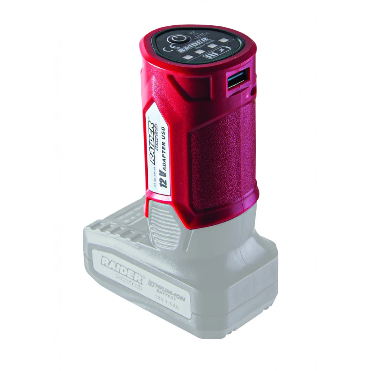 Адаптор USB за RD 12V-18V, Raider 032129 Адаптор USB за RD 12V-18V, Raider 032129