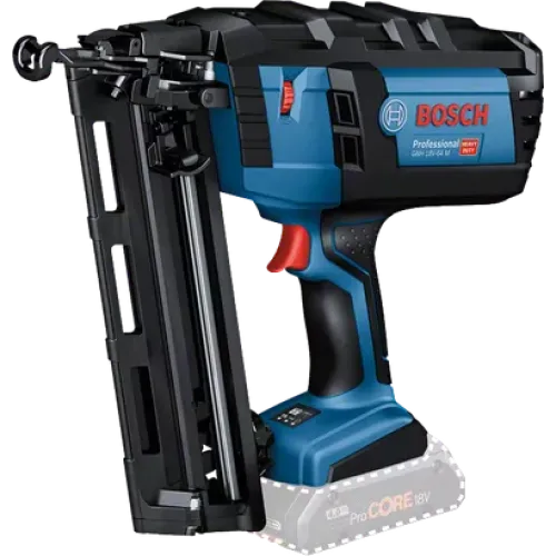 Акумулаторен пистолет за пирони Bosch GNH 18V-64 M без батерия и зарядно устройство