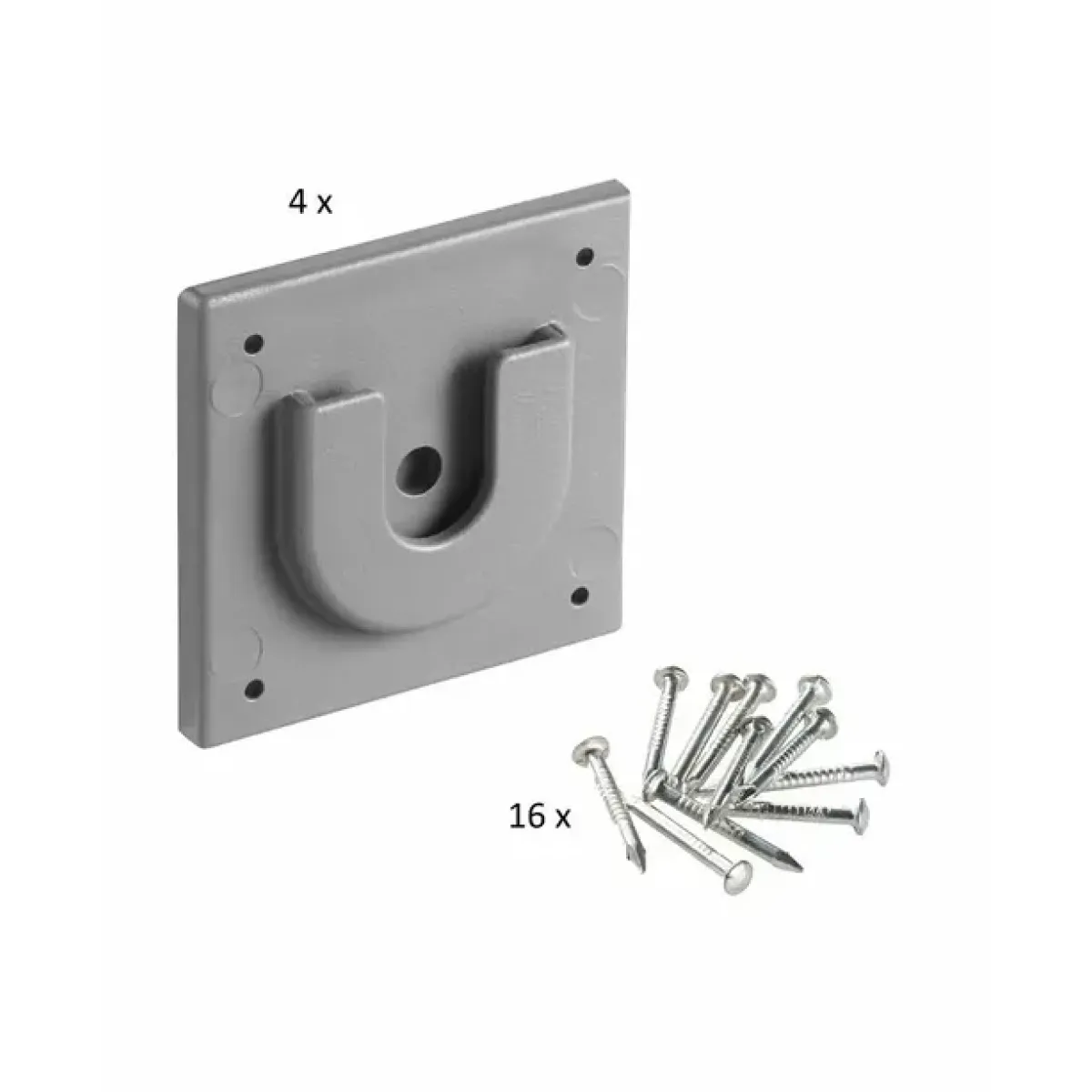 Щипки за хоризонтални и ъглови модули 4 бр. GARDENA Micro-Drip-System NatureUp 13166-20