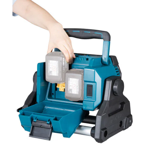 Акумулаторен настолен LED прожектор Makita DEADML809, LXT, 14.4-18 V, AC, 10000 lm, без батерия и зарядно