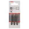 Бит особено твърд, PH 2, 51 mm, 3бр, Bosch
