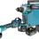 Акумулаторен комплект ъглошлайф и винтоверт Makita DLX2431TJ, LXT, с 3 батерии 18 V, 5 Ah, зарядно, в куфар