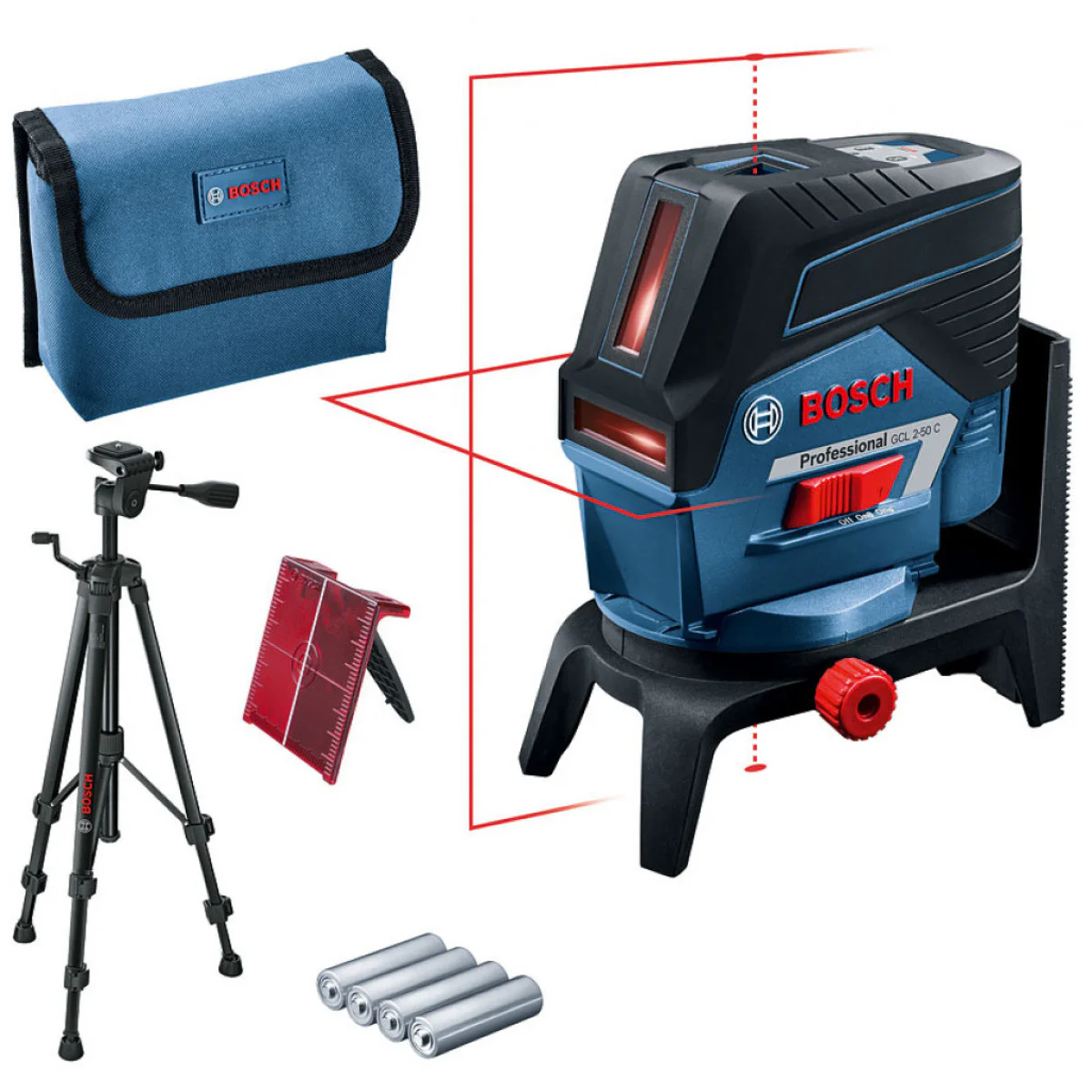 Комбиниран лазер Bosch GCL 2-50 C 0601066G02 Комбиниран лазер Bosch GCL 2-50 C 0601066G02