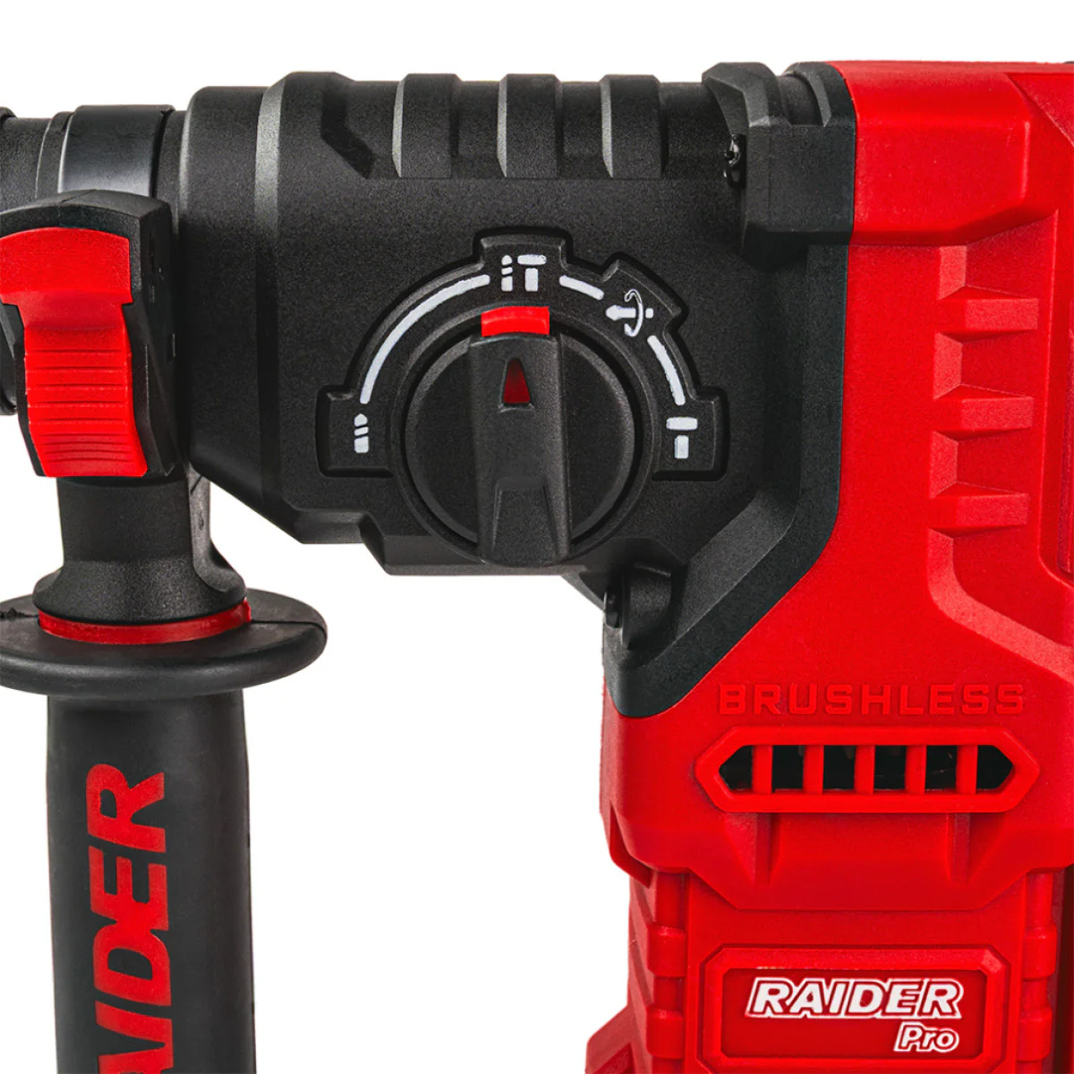Акумулаторен безчетков перфоратор Raider RDP-BBRH20 Solo, R20, SDS+, 20 V, 3 J, без батерия и зарядно, с куфар 030193