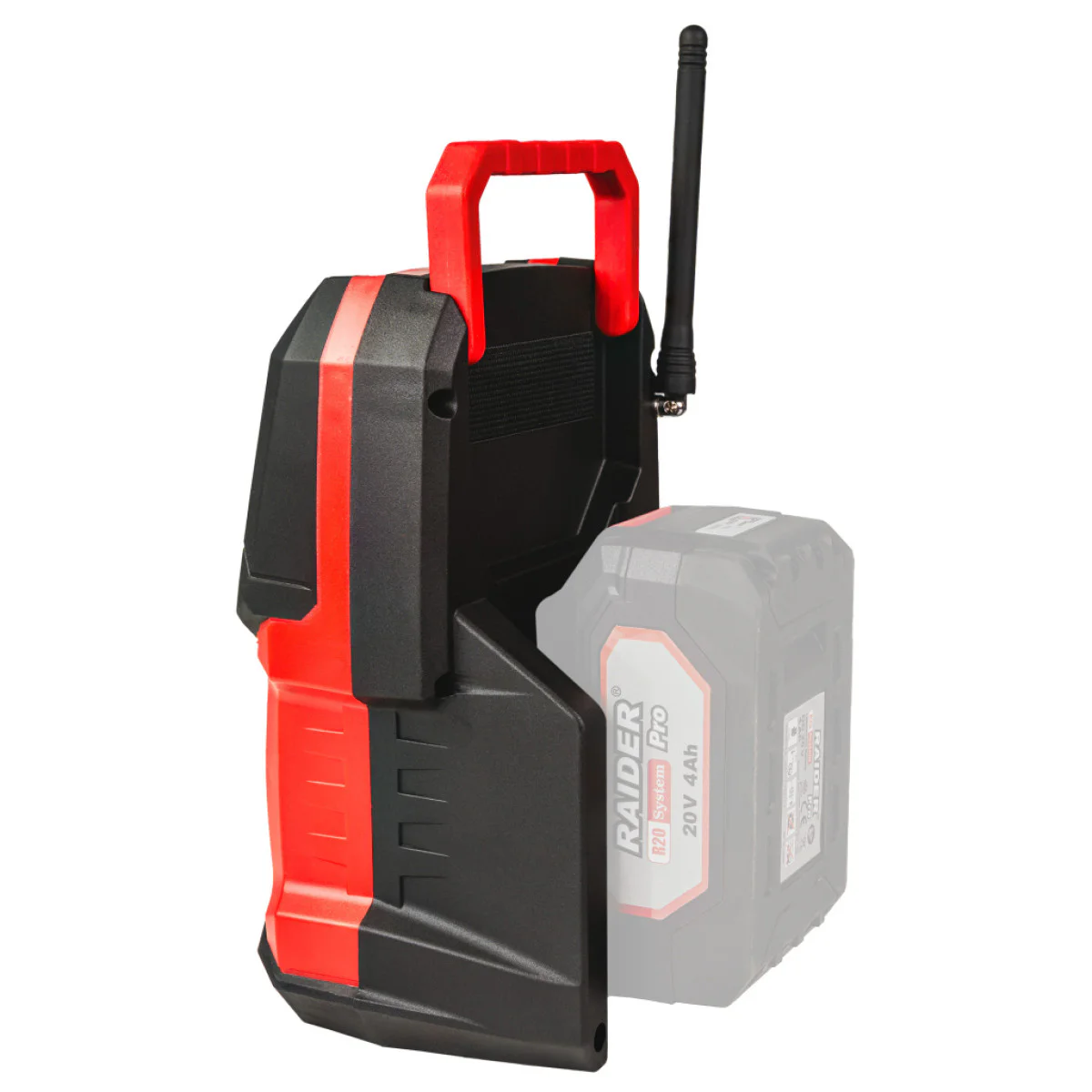 Акумулаторно радио Raider RDP-PRS20 Solo, R20, 20 V, 20 W, без батерия и зарядно 039716