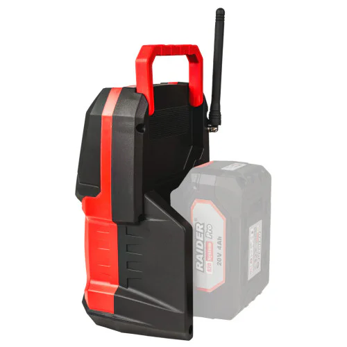 Акумулаторно радио Raider RDP-PRS20 Solo, R20, 20 V, 20 W, без батерия и зарядно
