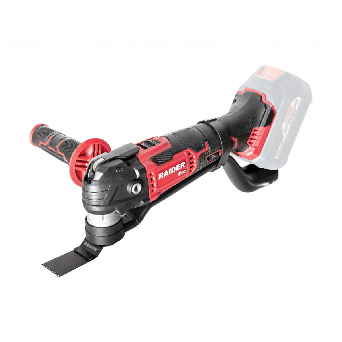 Комплект акумулаторни машини Raider RDP-BXS6, R20, с батерии 4 Ah и 5 Ah 20 V, зарядно и аксесоари 030325