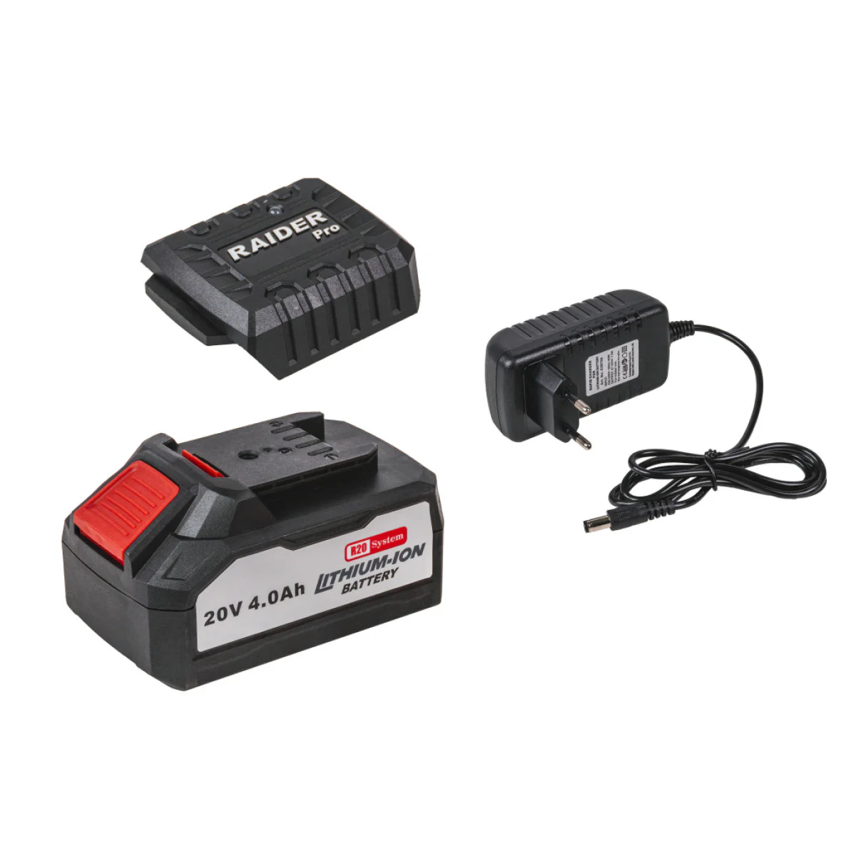 Комплект акумулаторни машини Raider RDP-BXS10, R20, с батерии, 2 Ah, 4 Ah 20 V, зарядно и аксесоари 030329 Комплект акумулаторни машини Raider RDP-BXS10, R20, с батерии, 2 Ah, 4 Ah 20 V, зарядно и аксесоари 030329