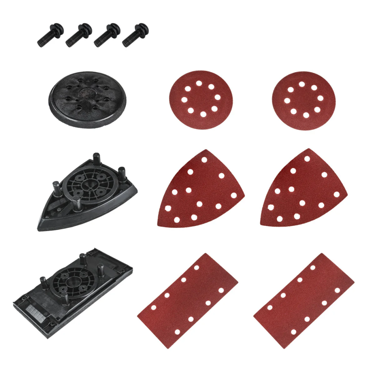 Мултифункционална шлайфмашина 3 в 1 Raider RD-MSA30, 300 W, Ø 125 мм, с куфар и аксесоари 040410