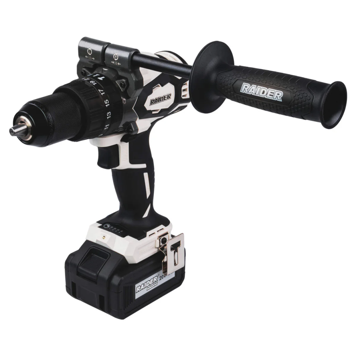 Акумулаторен ударен винтоверт Raider RDI-CDB03W, 1 батерия 20 V, 4 Ah, 155 Nm 011503 Акумулаторен ударен винтоверт Raider RDI-CDB03W, 1 батерия 20 V, 4 Ah, 155 Nm 011503