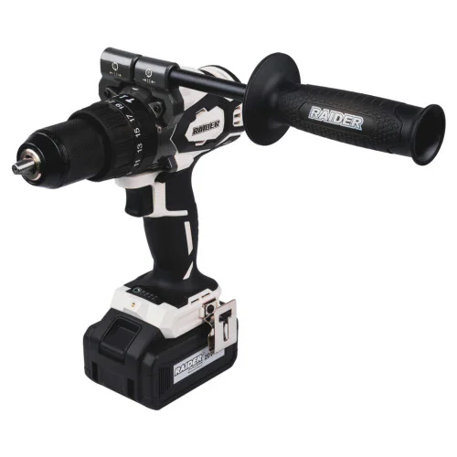 Акумулаторен ударен винтоверт Raider RDI-CDB03W, 1 батерия 20 V, 4 Ah, 155 Nm