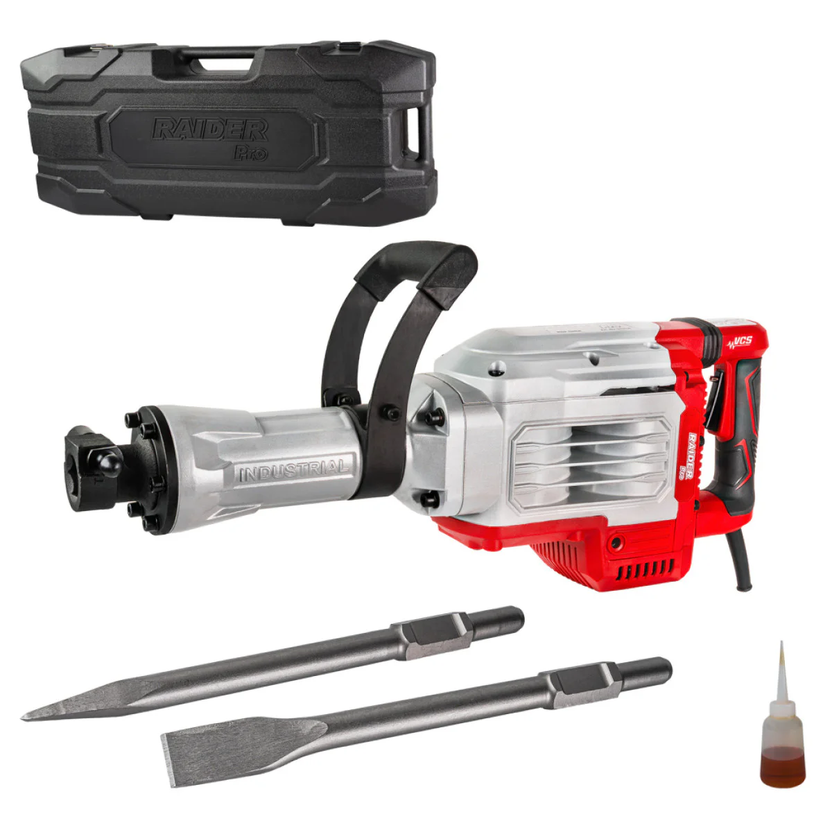 Къртач Raider RDP-DH04, 1400 W, 30 мм, 30 J, с куфар 013138