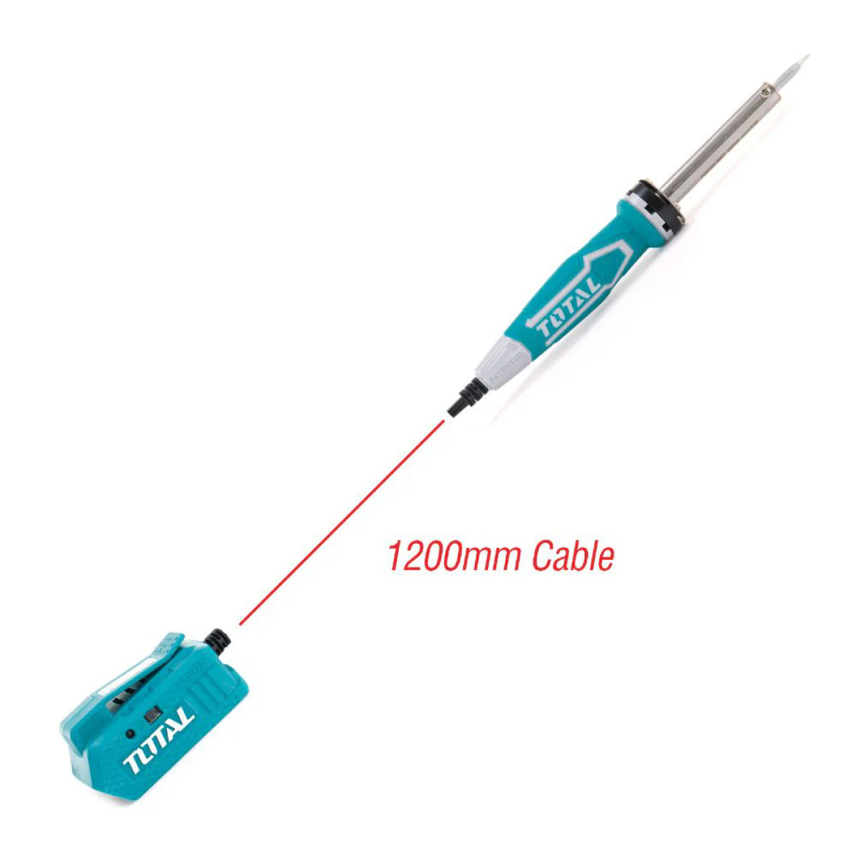 Акумулаторен поялник TOTAL TSILI2001, 20 V, 40 W, без батерия TSILI2001