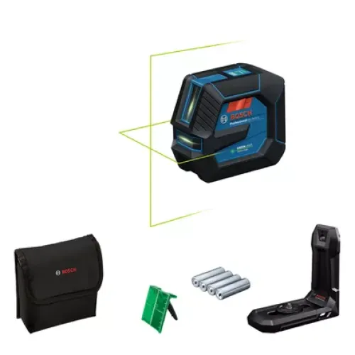 Линеен лазер Bosch GLL 20-22 G - 20м, стойка LB 10