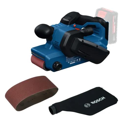 Акумулаторен лентов шлайф Bosch GBS 18V-75, 18 V, 75 × 533 мм, без батерия и зарядно