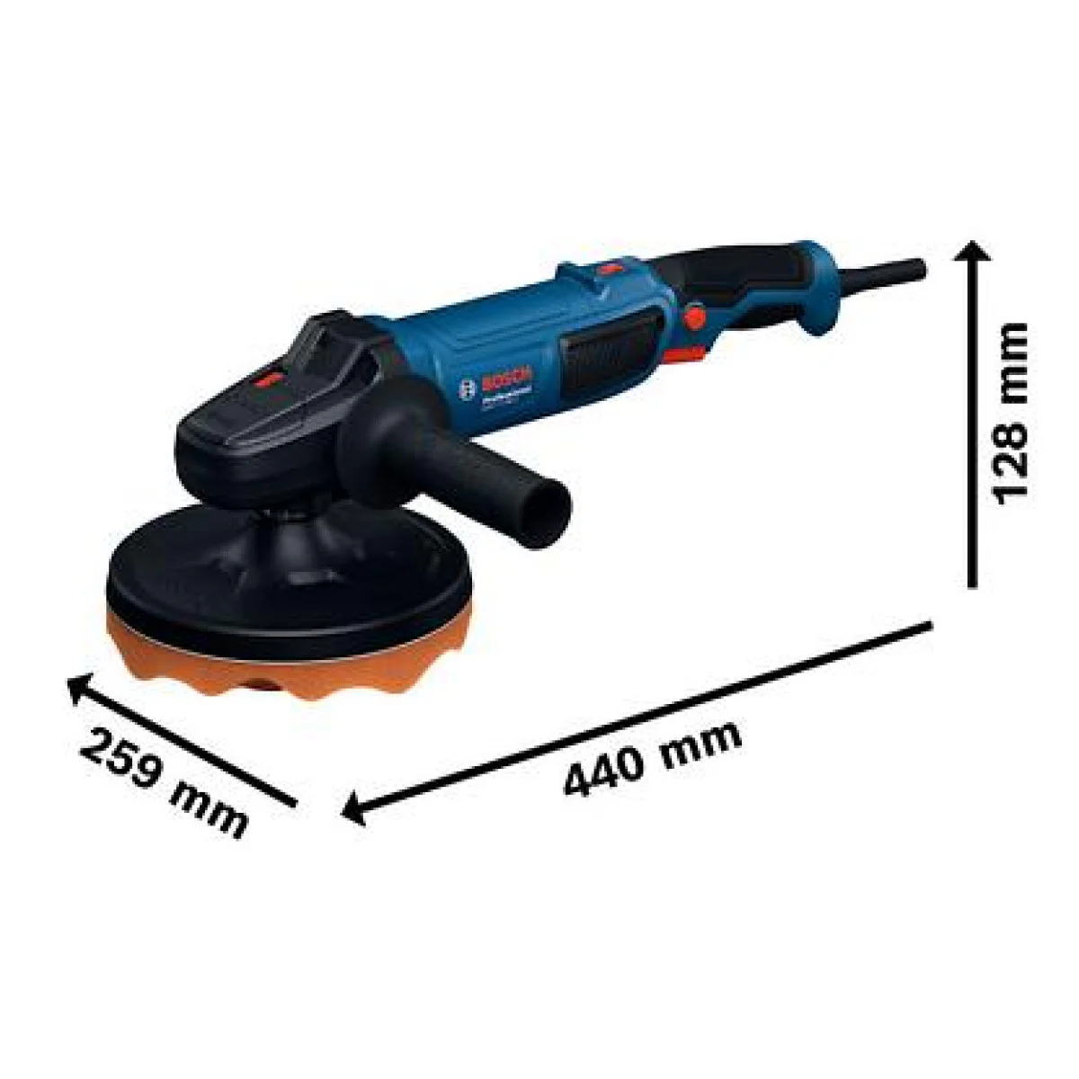 Машина за полиране Bosch GPO 11-180 S, 1100 W, 180 мм 06013A2300 Машина за полиране Bosch GPO 11-180 S, 1100 W, 180 мм 06013A2300