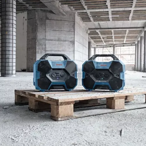 Акумулаторна Bluetooth тонколона BOSCH GPB 18V-6 C, 18 V, 12 V, без батерия и зарядно