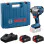 Акумулаторен ударен гайковерт Bosch GDS 18V-780, 1000 Nm, ½", с 2 батерии 18 V, 5 Ah, зарядно, в куфар
