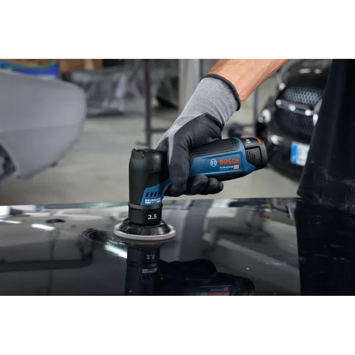 Акумулаторен ексцентършлайф Bosch GEX 12V-77, 12 V, 77 мм, без батерия и зарядно 06019L2100 Акумулаторен ексцентършлайф Bosch GEX 12V-77, 12 V, 77 мм, без батерия и зарядно 06019L2100