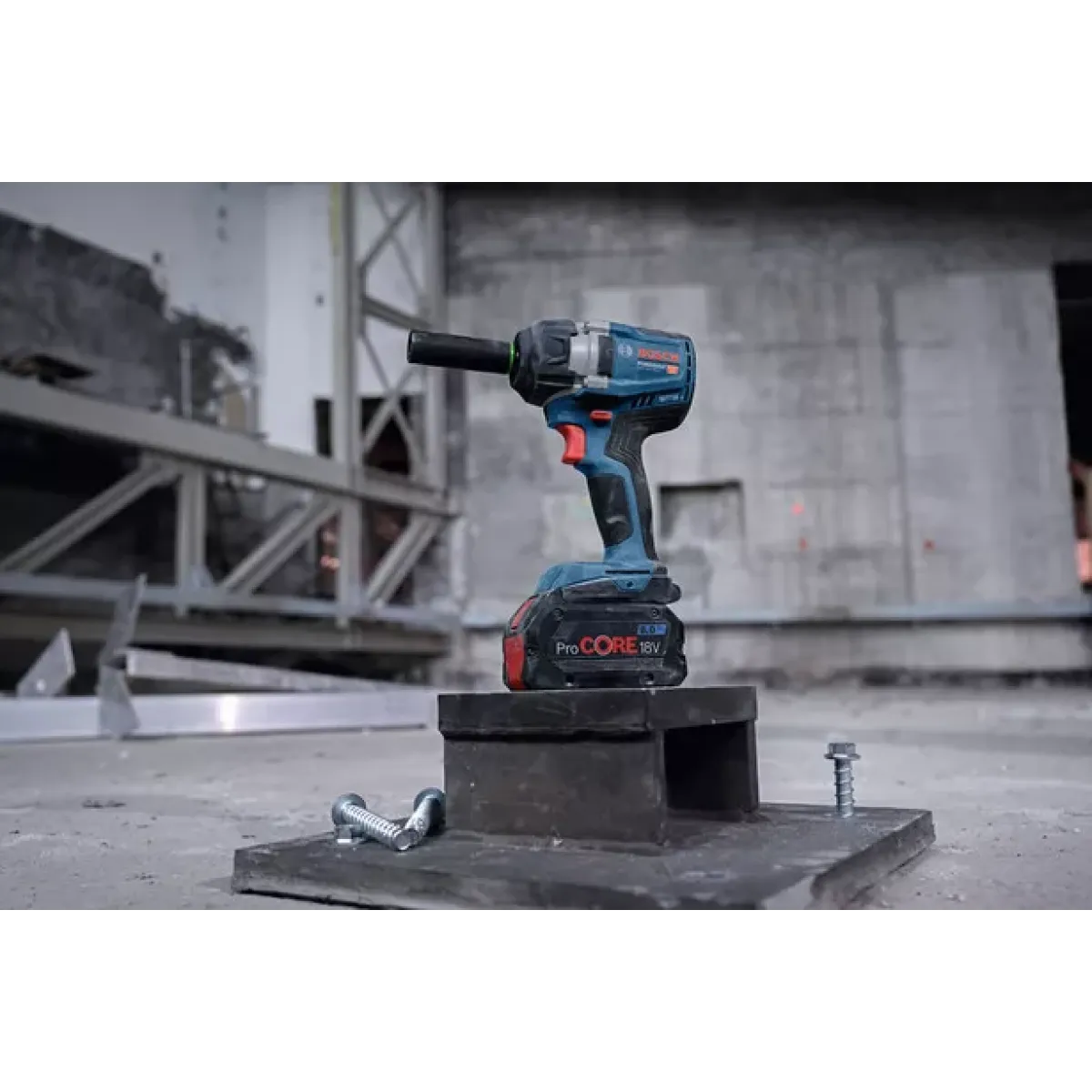 Акумулаторен ударен гайковерт Bosch GDS 18V-750 C, 750 Nm, 1/2, с 2 бр батерии 18 V, 5 Ah, зарядно и куфар 06019L9003 Акумулаторен ударен гайковерт Bosch GDS 18V-750 C, 750 Nm, 1/2, с 2 бр батерии 18 V, 5 Ah, зарядно и куфар 06019L9003