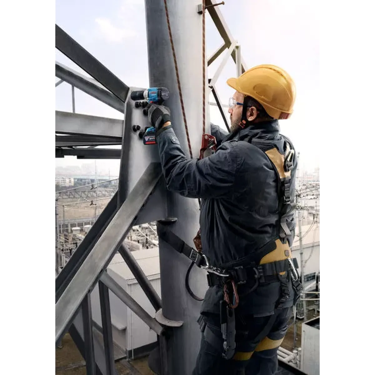 Акумулаторен ударен гайковерт Bosch GDS 18V-350, 350 Nm, ½, без батерия и зарядно 06019M5020