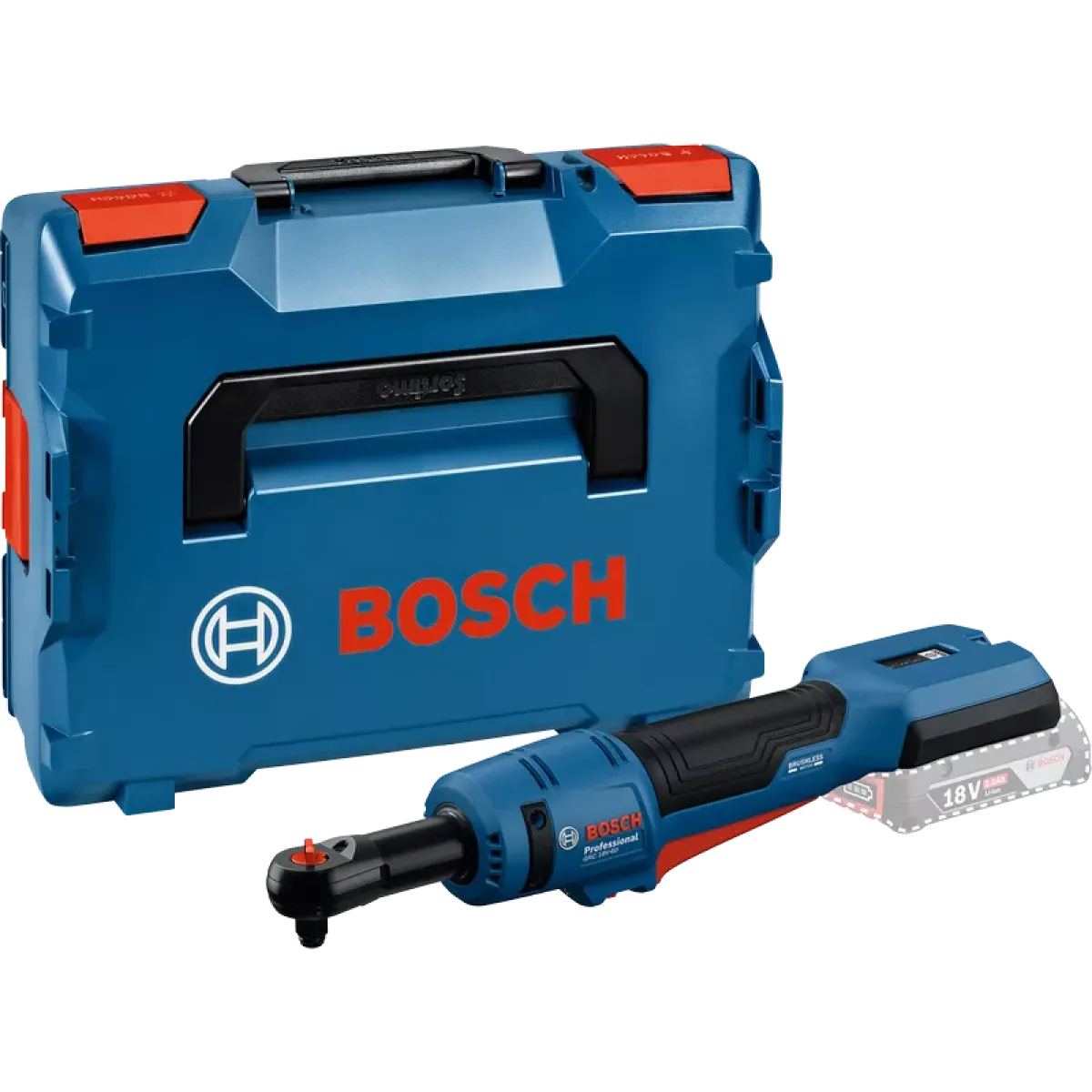 Акумулаторна тресчотка Bosch GRC 18V-60, 18 V, 60 Nm, 3/8″, без батерии, в L-BOXX 136 06019N8001