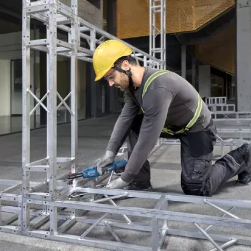 Акумулаторна тресчотка Bosch GRC 18V-60, 18 V, 60 Nm, 3/8″, без батерии, в L-BOXX 136