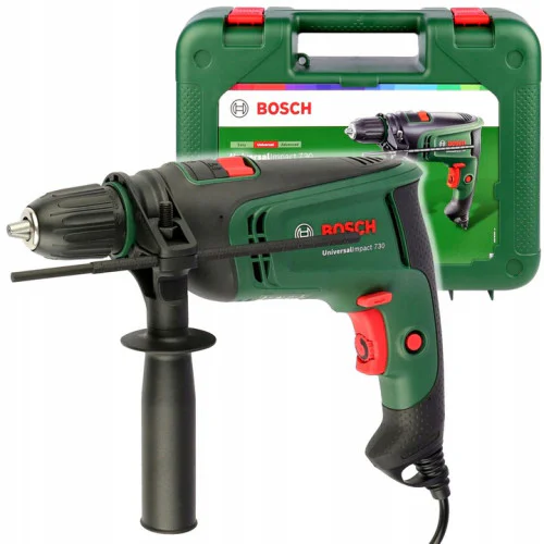 Ударна бормашина Bosch UniversalImpact 730, 730 W, куфар