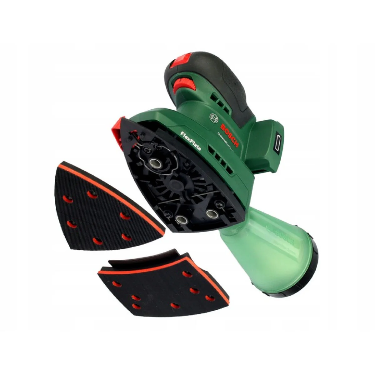 Акумулаторен мултишлайф Bosch UniversalSander 18V-10, без батерия и зарядно устройство 06033E3100