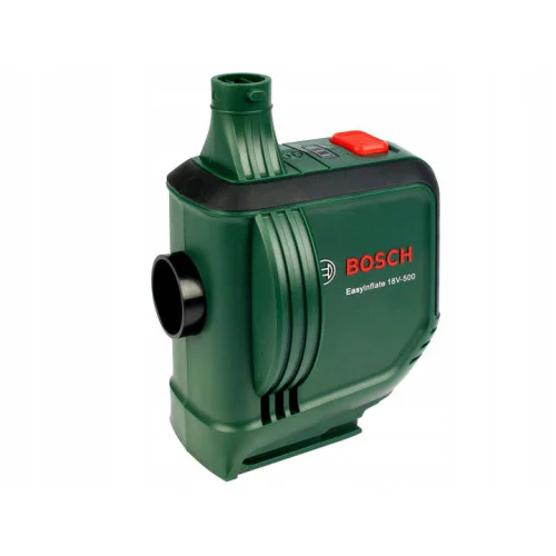 Акумулаторна въздушна помпа Bosch EasyInflate 18V-500,  18 V, 0.03 бара, без батерия и зарядно устройство Акумулаторна въздушна помпа Bosch EasyInflate 18V-500,  18 V, 0.03 бара, без батерия и зарядно устройство