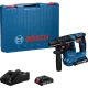 Акумулаторен перфоратор Bosch GBH 18V-18, 1.5 J, SDS-Plus, с 2 бр батерии 18 V, 2 Ah, зарядно и куфар