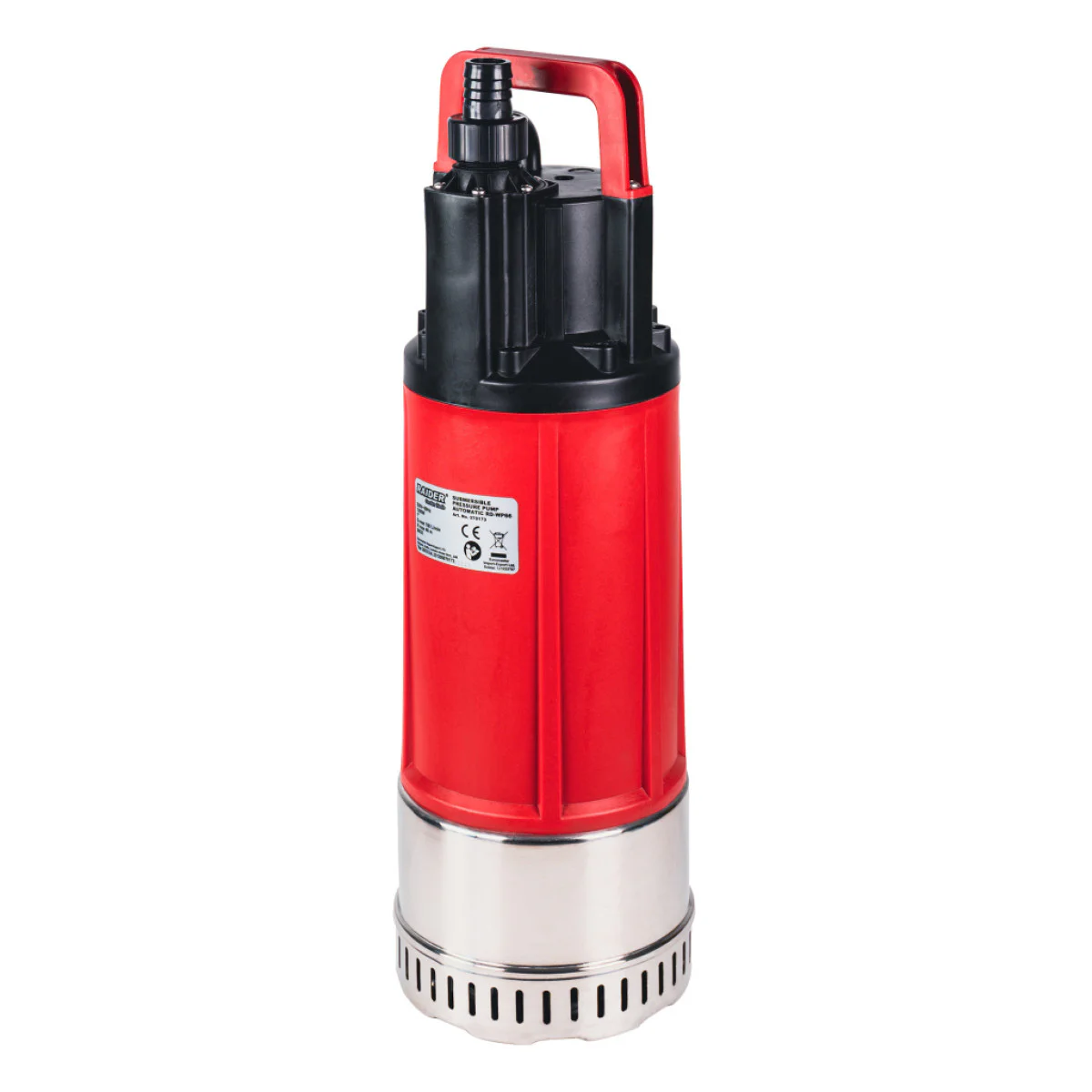 Потопяема помпа за чиста вода Raider RD-WP66 INOX, 1200 W, 100 л/мин, 40 м, 1 070173 Потопяема помпа за чиста вода Raider RD-WP66 INOX, 1200 W, 100 л/мин, 40 м, 1 070173