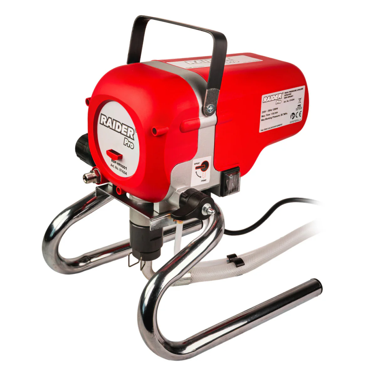 Машина за безвъздушно боядисване Raider RDP-HPAS01, 1200 W 074204