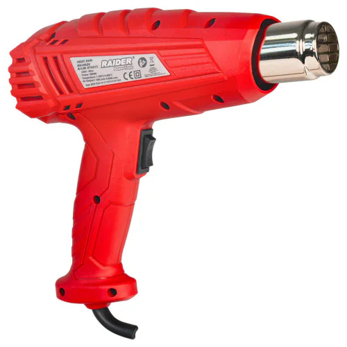 Пистолет за горещ въздух Raider RD-HG25, 2000 W, 500 л/мин