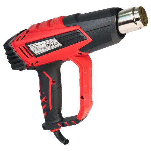 Пистолет за горещ въздух Raider RD-HG27, 2000 W, с 3 дюзи и куфар