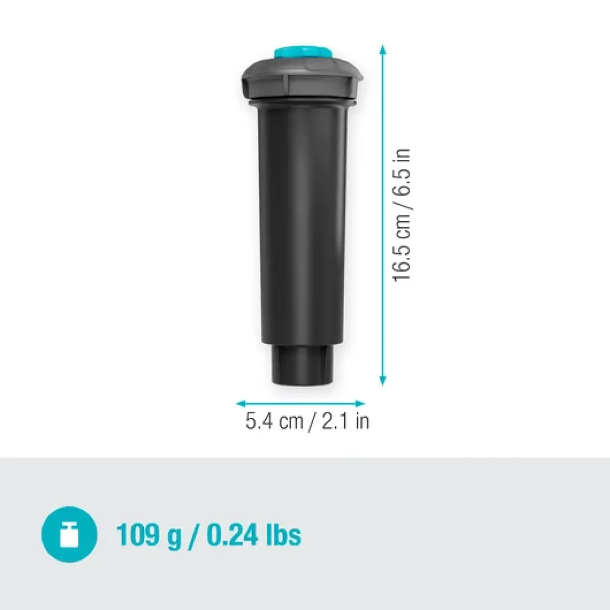 Изскачащ разпръсквач Gardena POP-UP SD30, 30 м², 1/2 08241-20