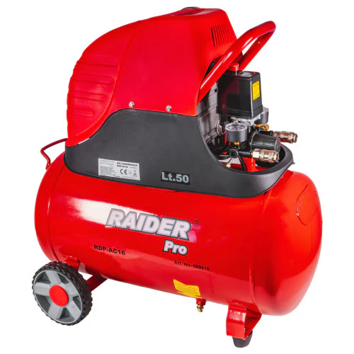 Компресор Raider RDP-AC16, 50L, 1.5kW  Компресор Raider RDP-AC16, 50L, 1.5kW