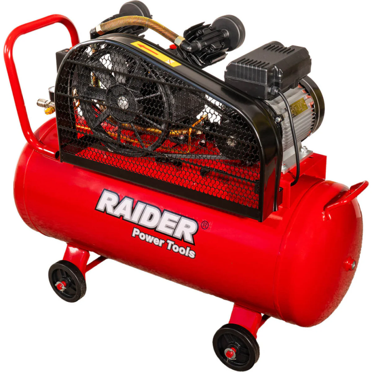 Компресор за въздух Raider RD-AC17, 1.5 kW, 170 л/мин, 100 л, монофазен 120117