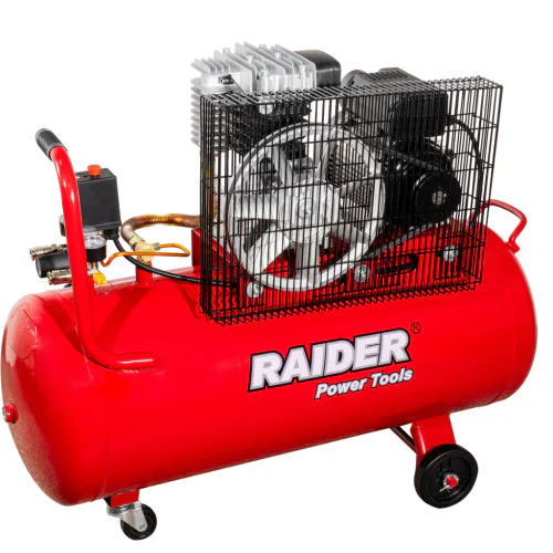 Компресор Raider RD-AC18, 100L, 2.2kW, 320L/min 