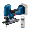 Акумулаторен прободнен трион Bosch GST 18V-125 S, 18 V, 26 мм, без батерия и зарядно, с 25 бр. ножове 