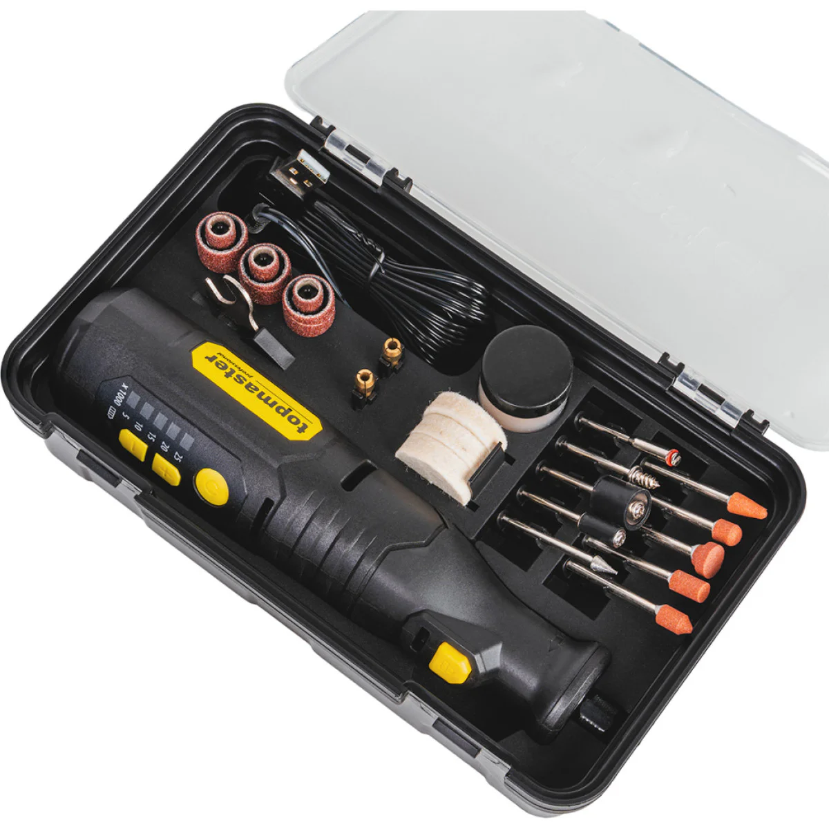 Акумулаторна шлифовалка COMPACT TMP, 8 V, 3.2 мм, с аксесоари 279919 Акумулаторна шлифовалка COMPACT TMP, 8 V, 3.2 мм, с аксесоари 279919