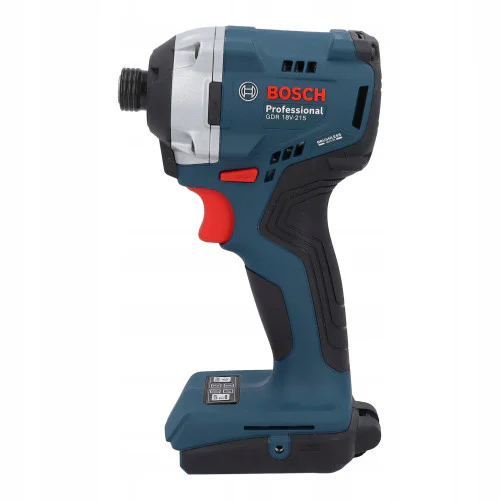 Акумулаторен ударен гайковерт Bosch GDR 18V-215, 215Nm, ¼", с 2 бр батерии 18 V, 2 Ah, зарядно и куфар