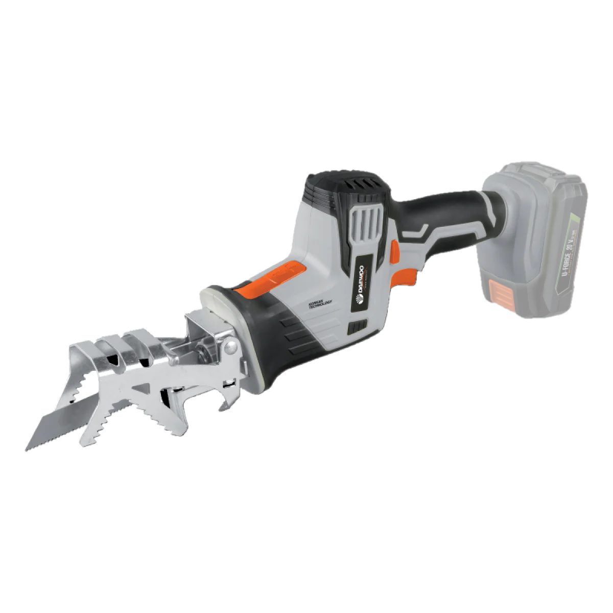 Акумулаторен саблен трион DAEWOO DALSS18-1, 20 V, 20 мм, без батерия и зарядно DALSS18-1
