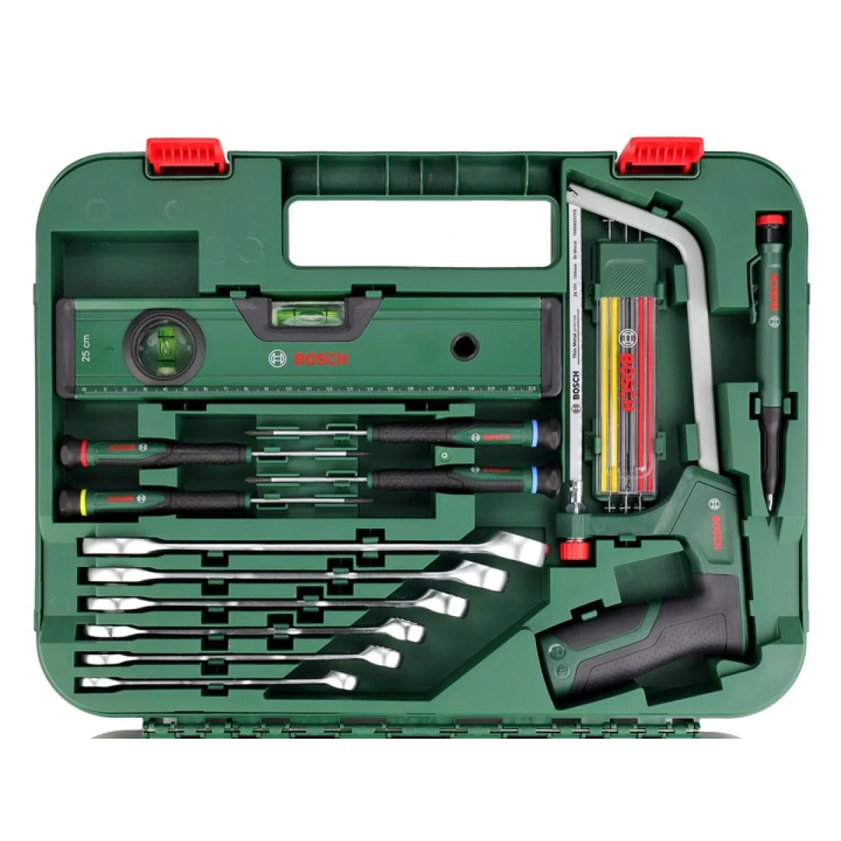 Комплект ръчни инструменти Bosch Advanced 1600A02ZB3, 64 части 1600A02ZB3