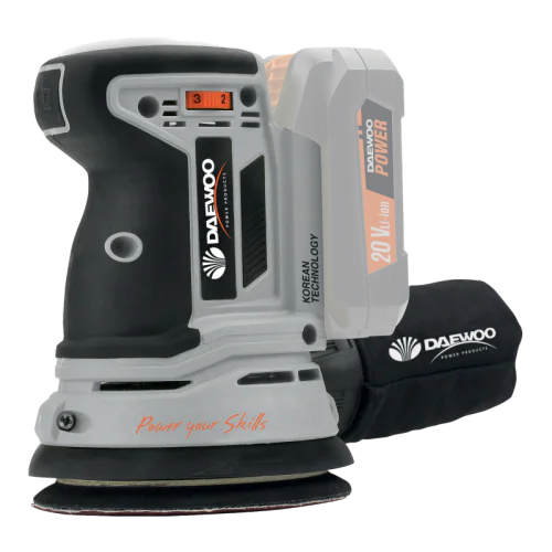Акумулаторен ексцентършлайф DAEWOO DALOS18-1, 20 V, 125 мм, без батерия и зарядно