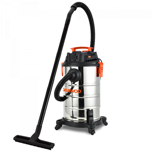 Прахосмукачка DAEWOO DAVC1200, за сухо и мокро почистване с контакт, 30л., 1200W 