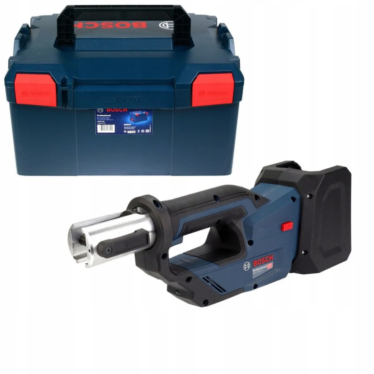Акумулаторна хидравлична преса за кримпване на пресфитинги Bosch GPT 18V-19, 18 V, 35/40 мм, с куфар, без батерия и зарядно 06019M2000